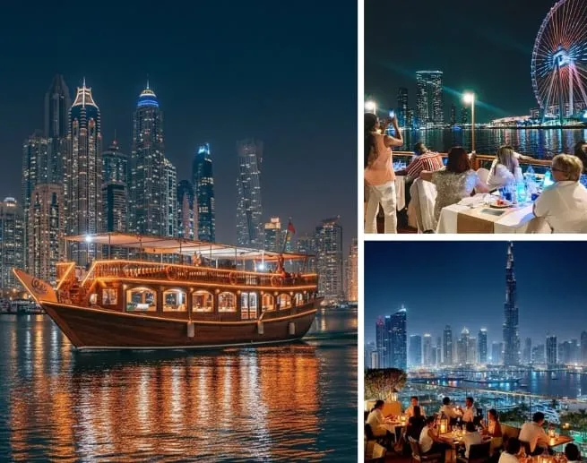 Marina Dhow Cruise Dubai